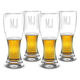 Monogrammed 20 oz. Pilsner Glass Set of 4 Image 6 of 9